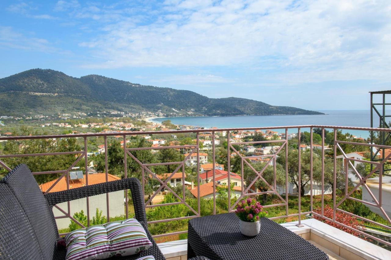 Villa Panorama Skala Potamia  Buitenkant foto