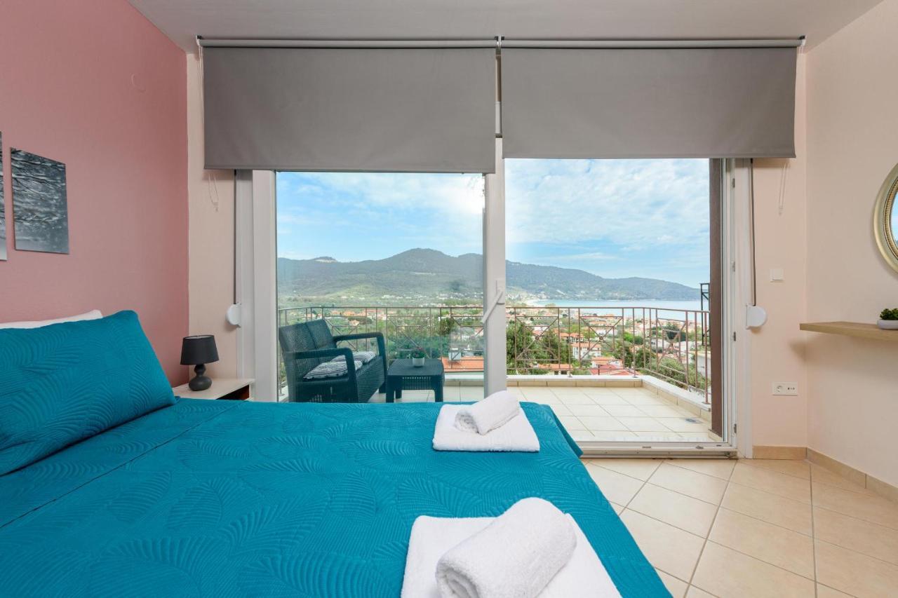 Villa Panorama Skala Potamia  Buitenkant foto