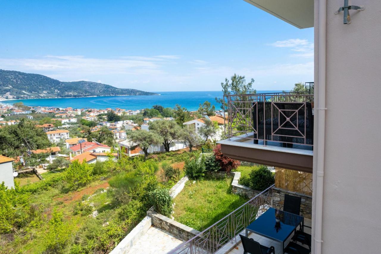 Villa Panorama Skala Potamia  Buitenkant foto