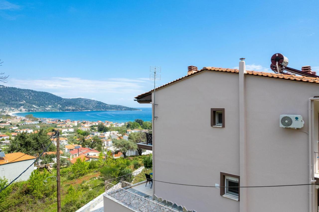 Villa Panorama Skala Potamia  Buitenkant foto