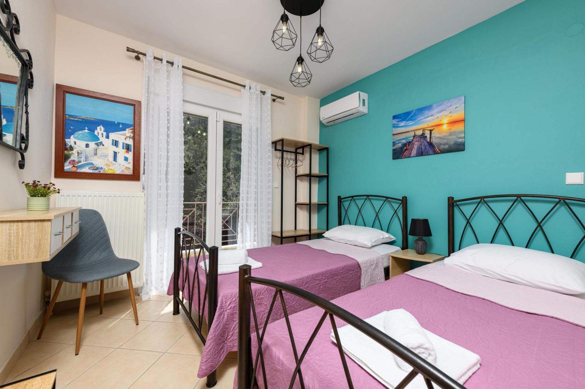 Villa Panorama Skala Potamia  Buitenkant foto